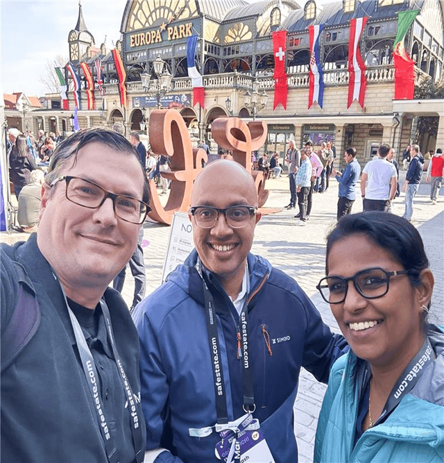 Abhilash and Soumya at CloudFest