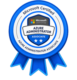 Microsoft Certified Azure Administrator Associate Badge