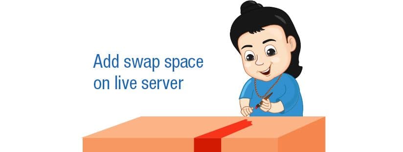 How to add swap space on live server