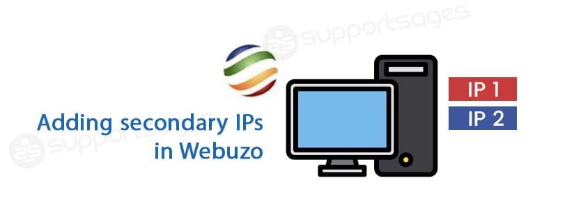 Adding secondary IPs in Webuzo