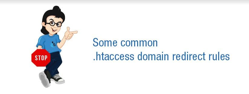 Some common .htaccess domain redirect rules
