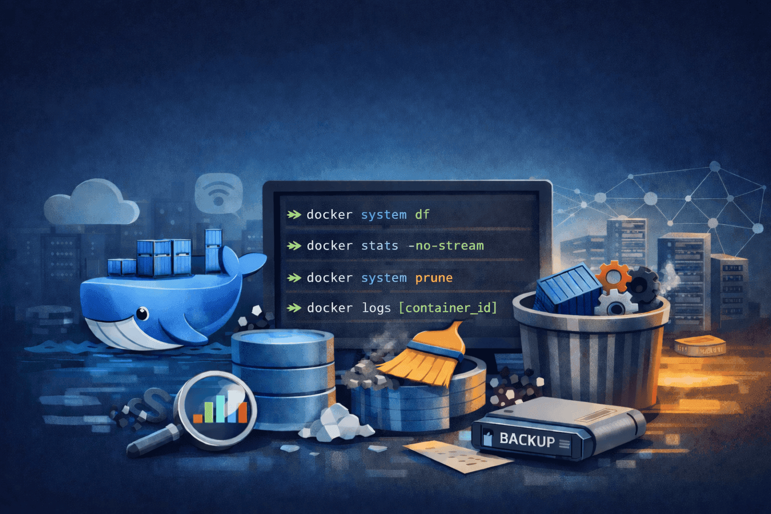 Docker Mastery: The Sage's Image, Volume Cleanup