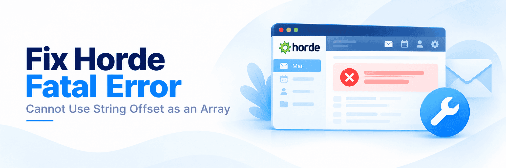 How to Fix: Fatal Error – Cannot Use String Offset as an Array in Horde