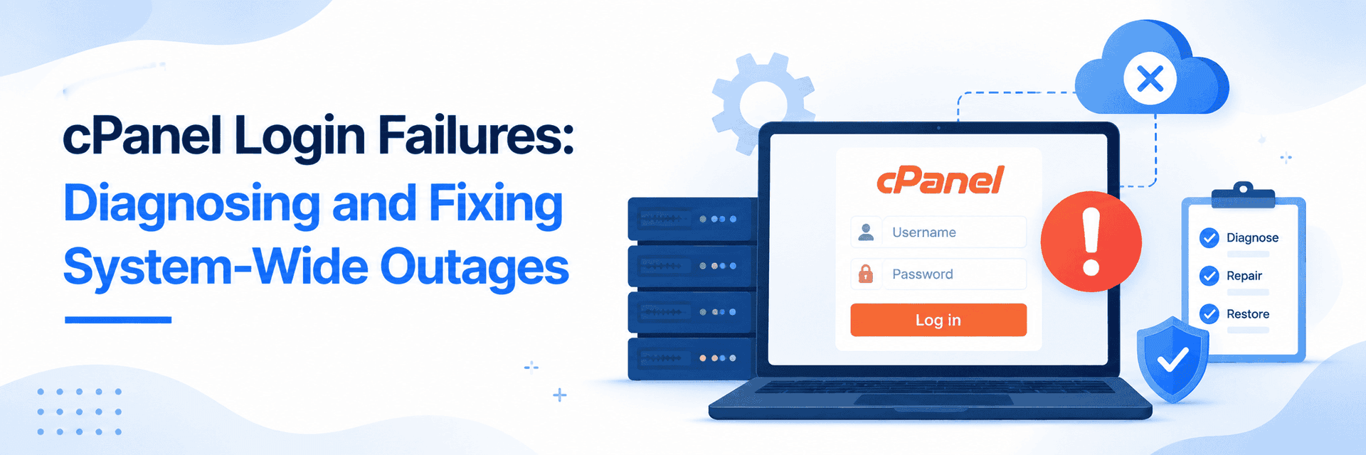 cPanel Login Failures: Diagnosing and Fixing System-Wide Outages