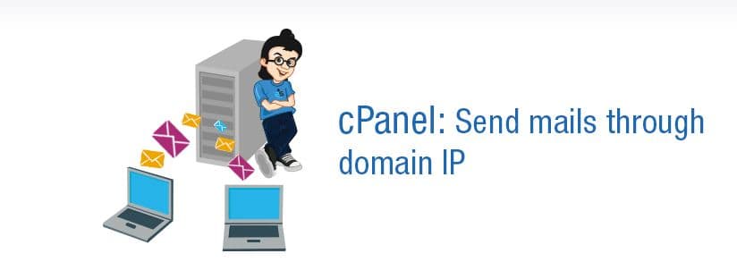 cPanel: How to send mails through domain IP