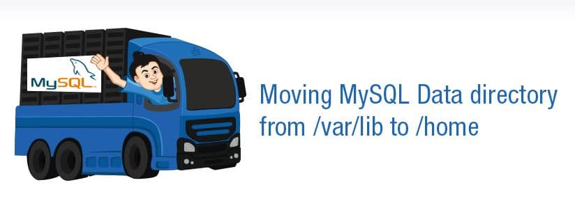 Moving MySQL Data directory from /var/lib to /home