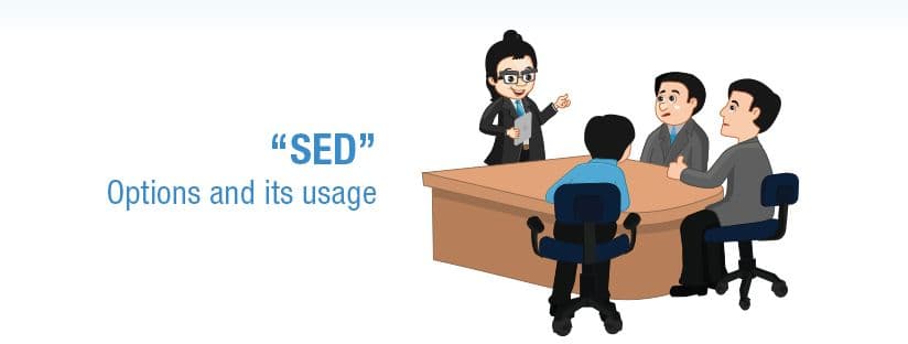 “SED” Options and its usage