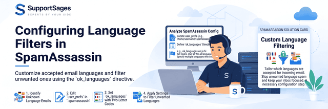 Adjusting the language settings in spamassassin