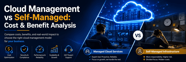 Cloud Management vs Self-Managed: Cost & Benefit Analysis