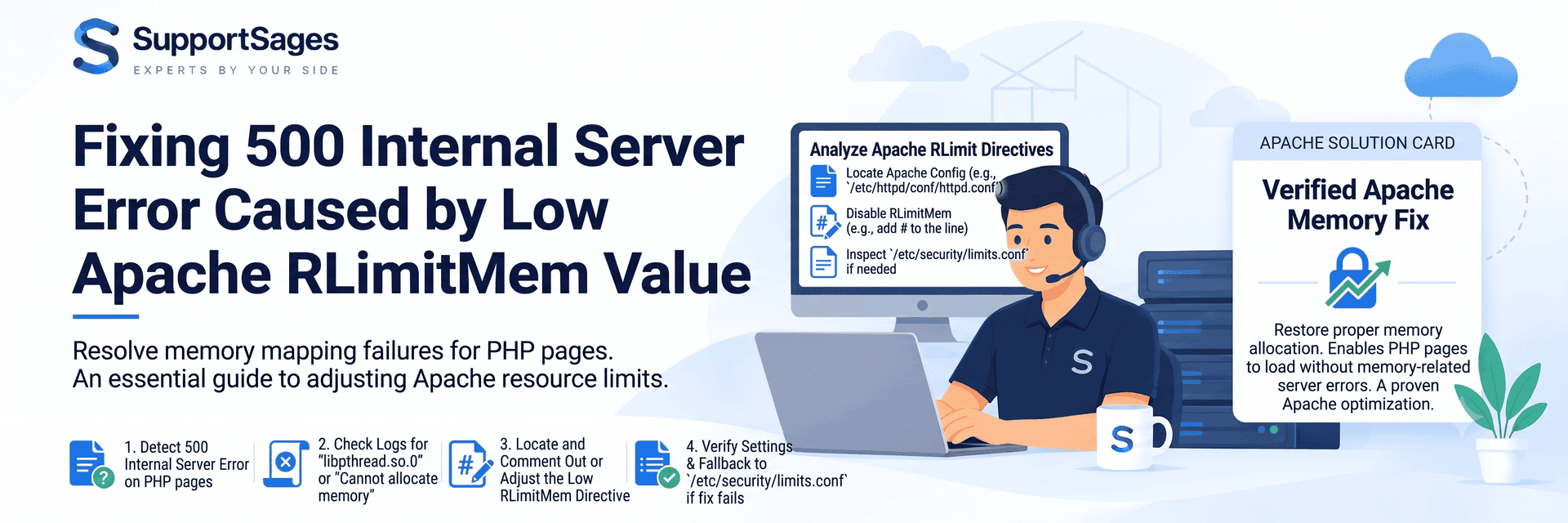 How to Fix 500 Internal Server Error Caused by Low RLimitMem Value