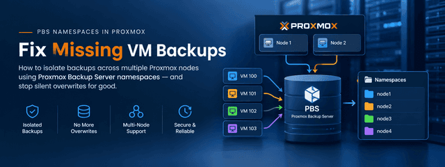 PBS Namespaces in Proxmox: Fix Missing VM Backups