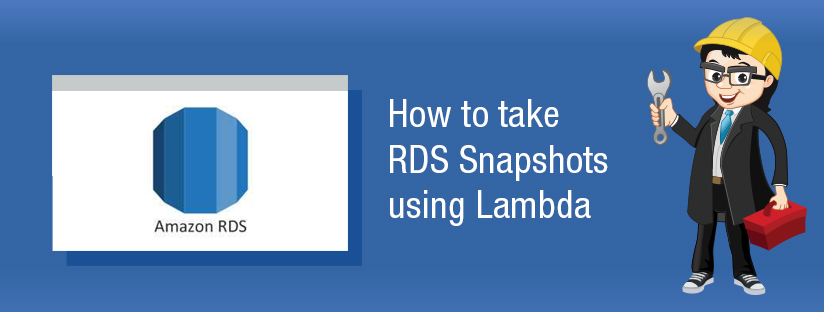 How to take RDS Snapshots using Lambda?