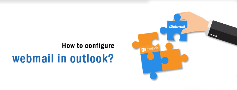 How to configure webmail in outlook?